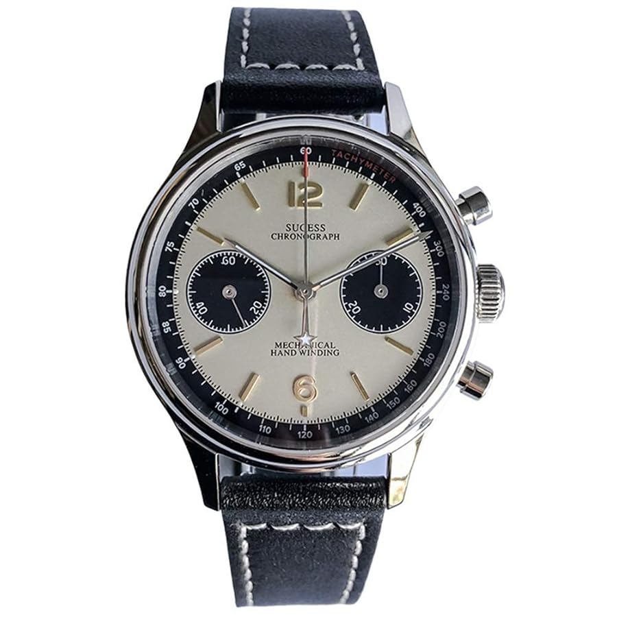 Sugess Chrono クロノパイロット スケルトン メタルバンド Sugess Chrono クロノパイロット スケルトン メタルバンド